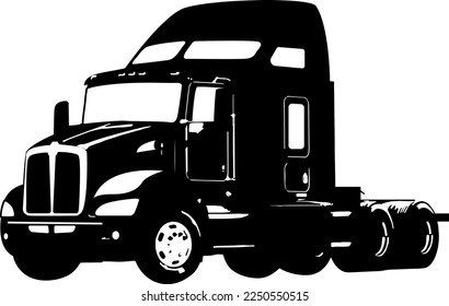 icon business automobile industry isolated car transport vector truck vehicle illustration transportation