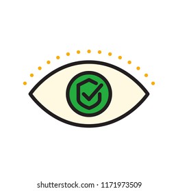 icon business eye secure