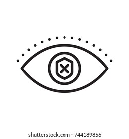 icon business eye secure
