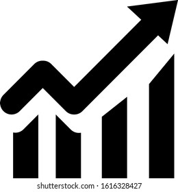 Icon Business Graphic Simole Vector