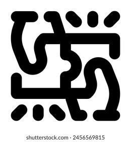 an icon for business and management