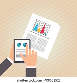icon of business people, vector design