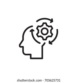 icon business recreate idea