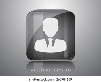 icono del hombre de negocios
