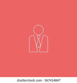 Icon of businessman.