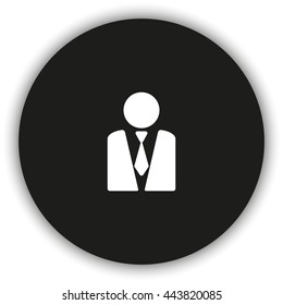 Icon of businessman.