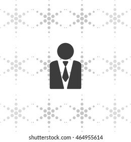 Icon of businessman.