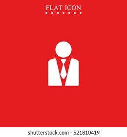 Icon of businessman.