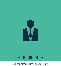Icon of businessman.