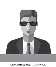 Icon of the  businessman