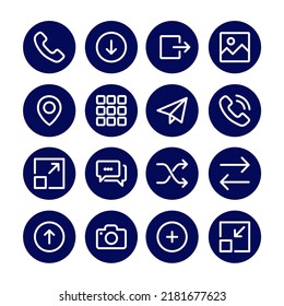 icon bussines for web profesional