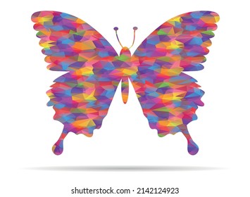 icono mariposa mosca baja polilla