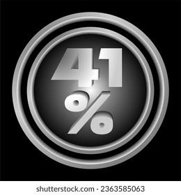 Symbol, Schaltfläche Nummer 41 %