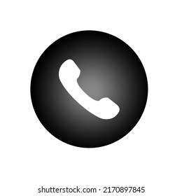 Icon Button phone icon illustration vector