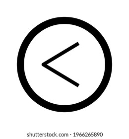 Icon Button Previous With Style Glyph