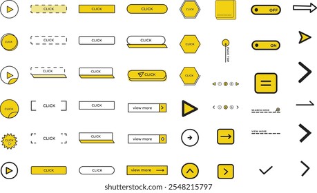 Diseño desplegable de entrada de tabla de Botón de iconos 