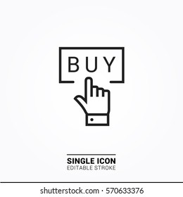 Icon buy Single Icon Graphic Design