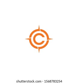 icon C Logo design template elements