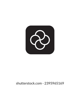 icon c modern, simple, abstract