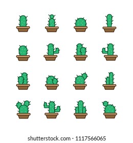 icon cactus tree