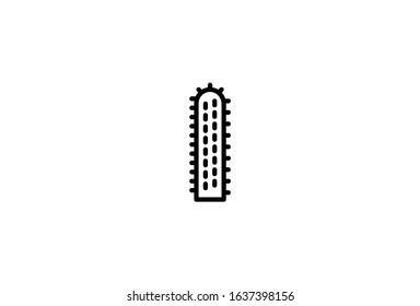 Icon Cactus Vector Graphic Perfect for House Plants