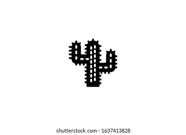 Icon Cactus Vector Graphic Perfect for House Plants