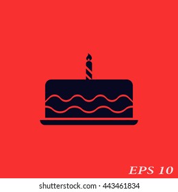 Icon of cake.