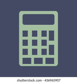 Icon of Calculator. Eps-10.