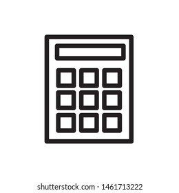 icon calculator illustration design vector 