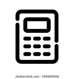 Calculadora de iconos con esquema de estilo