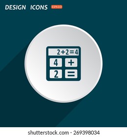 icon calculator. icon. vector design