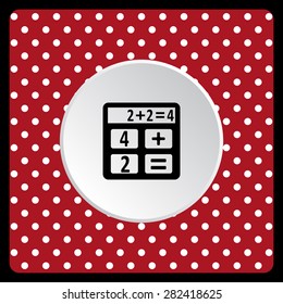 icon calculator. icon. vector design