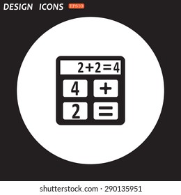 icon calculator. icon. vector design