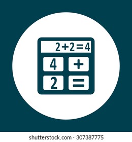 icon calculator. icon. vector design