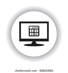 icon calculator. icon. vector design