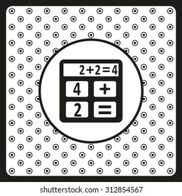 icon calculator. icon. vector design