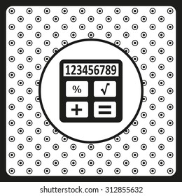icon calculator. icon. vector design
