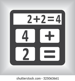 icon calculator. icon. vector design