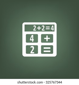 icon calculator. icon. vector design