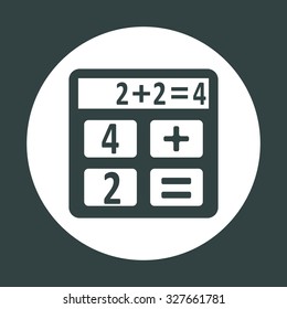 icon calculator. icon. vector design