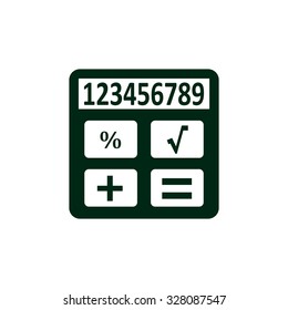 icon calculator. icon. vector design