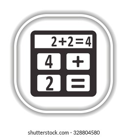 icon calculator. icon. vector design