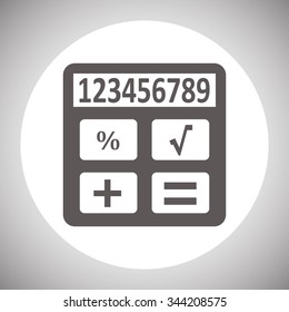 icon calculator. icon. vector design
