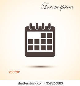 icon of calendar