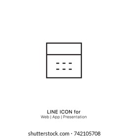 Icon calendar date graphic design single icon vector