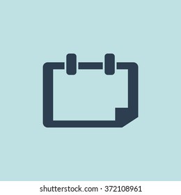 Icon of Calendar. EPS-10.