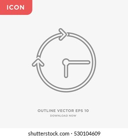 Icon of calendar on gray background, symbol of business sample, linear outline of date, isolated  business web sign, vector of days, months and years elements, financial logo, time management logo