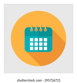 Icon of calendar page 
