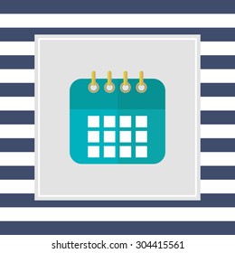 Icon of calendar page 