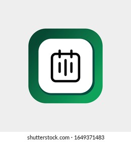 Icon Calendar Vector Line Art, Day Icon, Calendar Icon, Vector Calendar, Month Icon